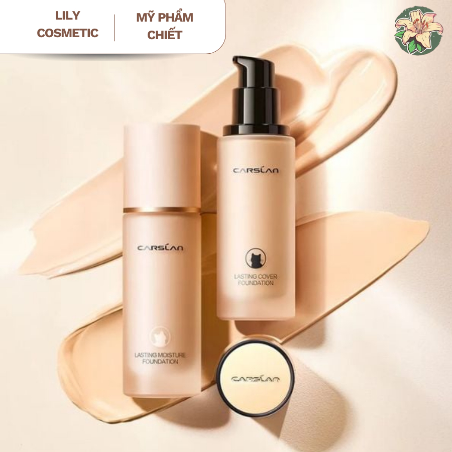 [Chiết] Kem Nền Carslan P02 Tông Da Tự Nhiên - Chiết Nhỏ Gọn