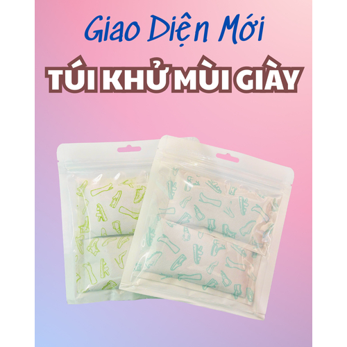 Túi hút mùi ZEOLI cho Giày - Tủ Giày - 150g - HUST MEN