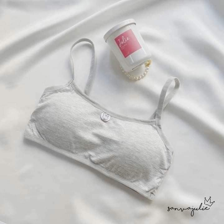 [Br05] Bra Thỏ Học Sinh 6059 Chất Cotton Gân Tăm Co Giãn Thoải Mái Dành Cho Người Dưới 52kg