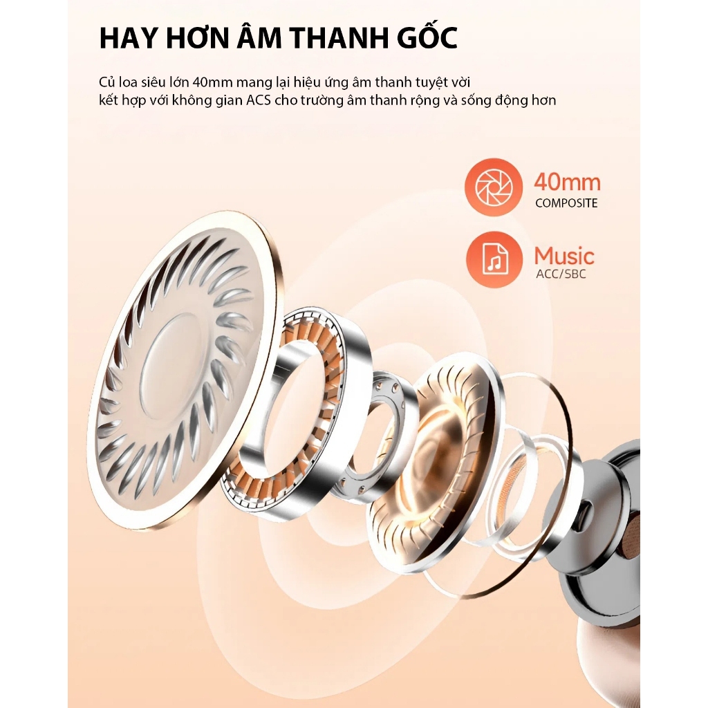 Tai Nghe Chụp Tai Không Dây W65 Airmax Chụp Tai, Tai Nghe Bluetooth Ổn Định, Đeo Êm, 2 Kiểu Kết Nối | BigBuy360 - bigbuy360.vn