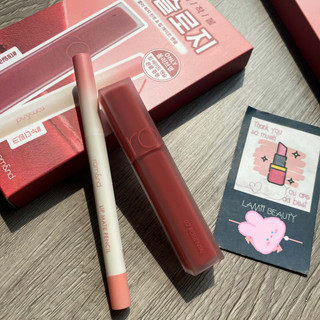 Set son ROMAND BLUR FUDGE TINT 02 + Chì kẻ viền môi - LAMII BEAUTY