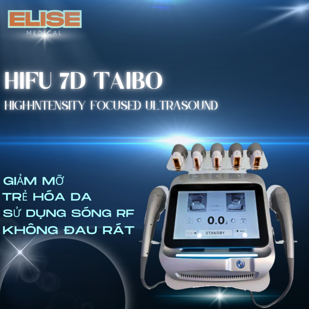 Máy hifu nâng cơ xoá nhăn taibo Máy hifu Taibo 7D