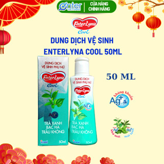 Dung Dịch Vệ Sinh Phụ Nữ Enterlyna Chai 50ml Chiết Xuất Từ Trầu Không Trà Xanh Bạc Hà