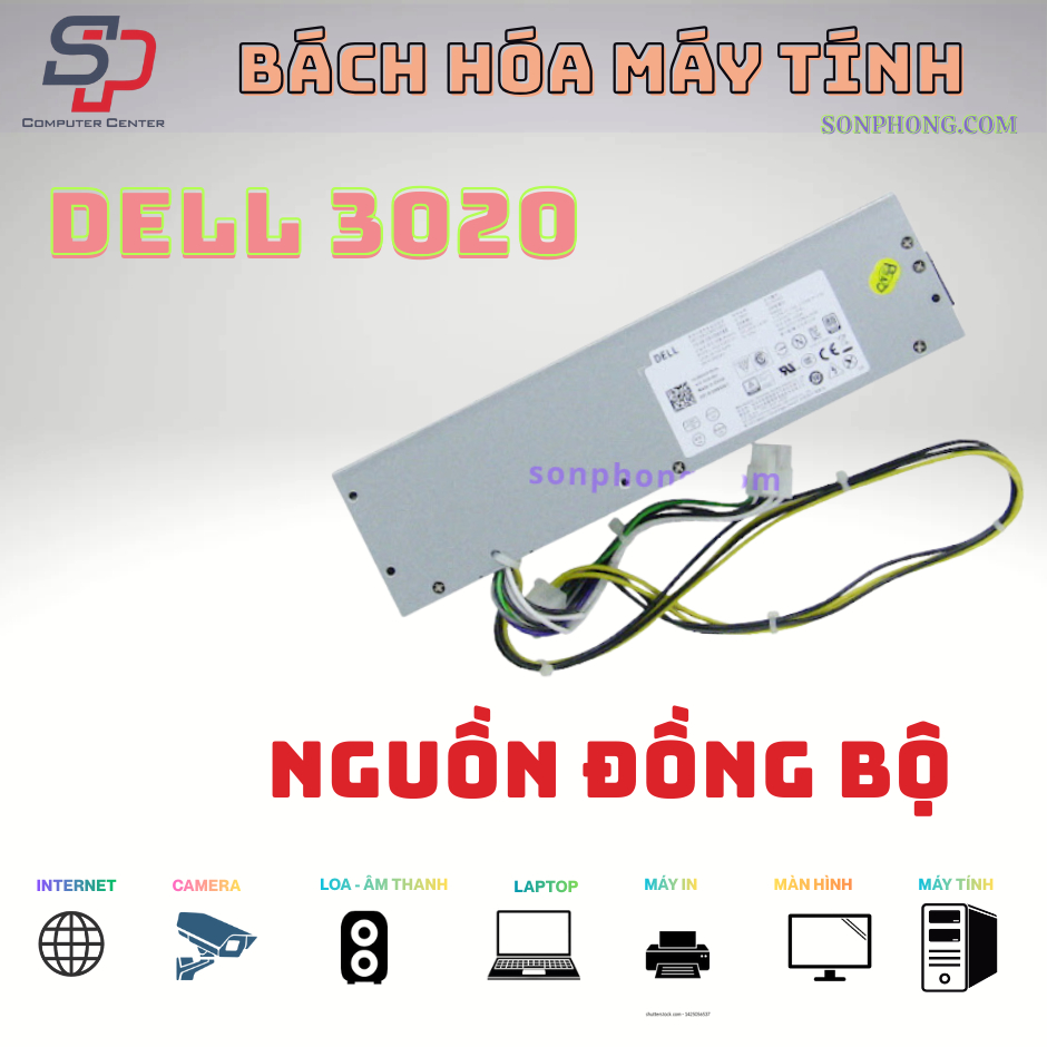 Nguồn máy tính DELL 3020, 7020, 9020