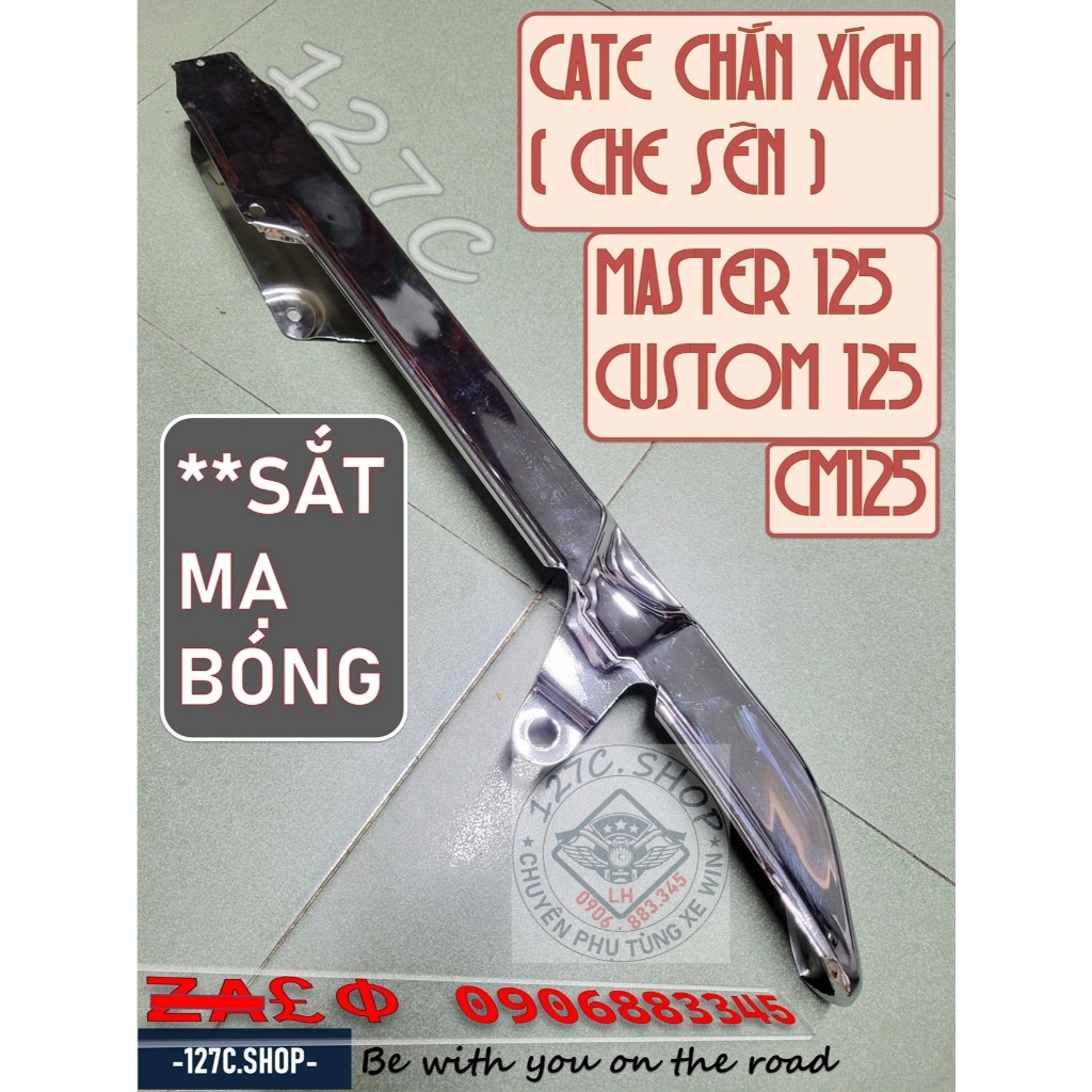 [HCM] Cate chắn xích che sên Master 125 Custom 125 CM125