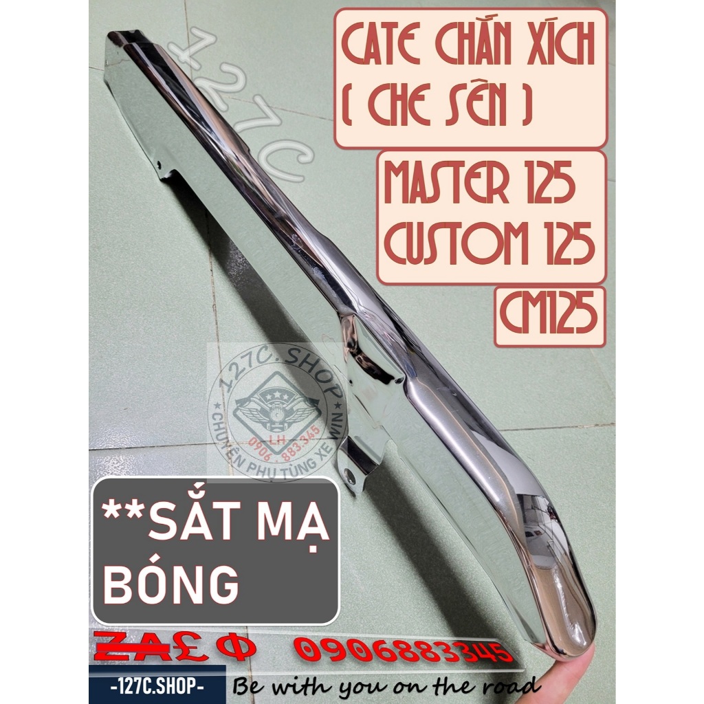 [HCM] Cate chắn xích che sên Master 125 Custom 125 CM125