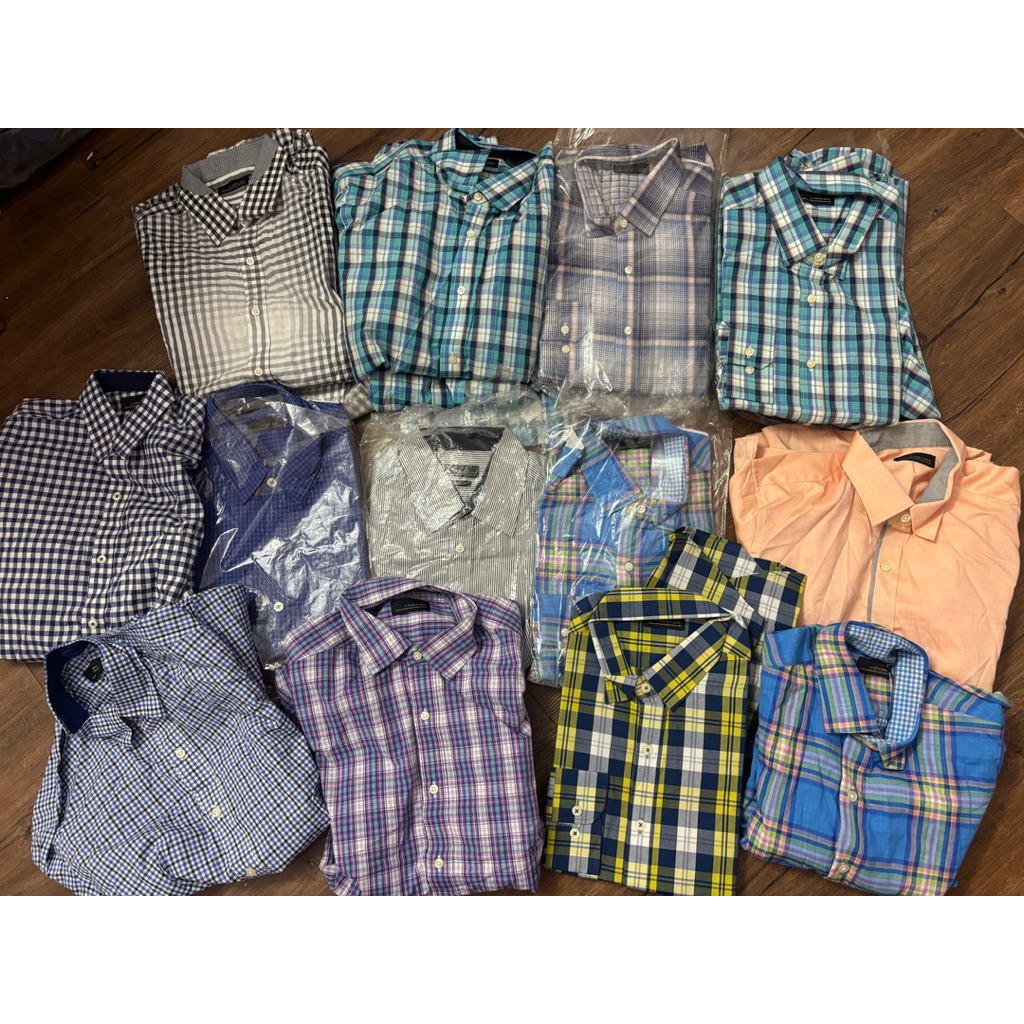 Áo sơ mi Nam dài tay VNXK Zara Man size S  M (38&40) thanh lý