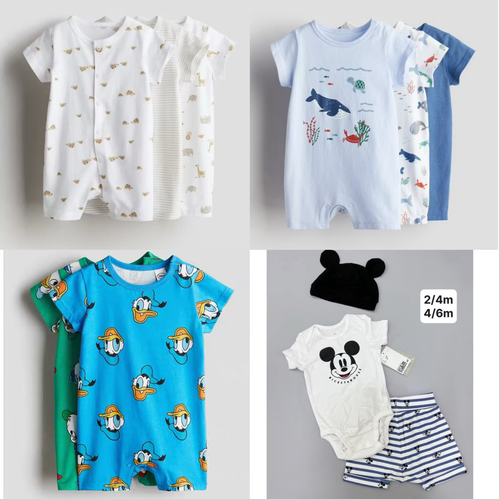 Set 3 Body  HM AUTH JP săn sale nấc cuối cho bé