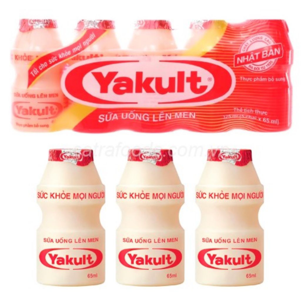 5 lốc sữa yakult nguyên bản