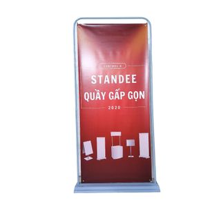 [XUẤT KÈM VAT] Standee kiểu cửa đế nước và standee kiểu cửa đế sắt