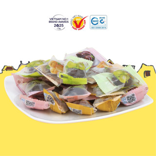  Hộp Ô Mai Ngũ Quả Hồng Lam - Vị Ngọt Ngào Thanh Thoát Từ 5 Loại Trái Cây Cao Cấp Quà Biếu Sang Trọng 