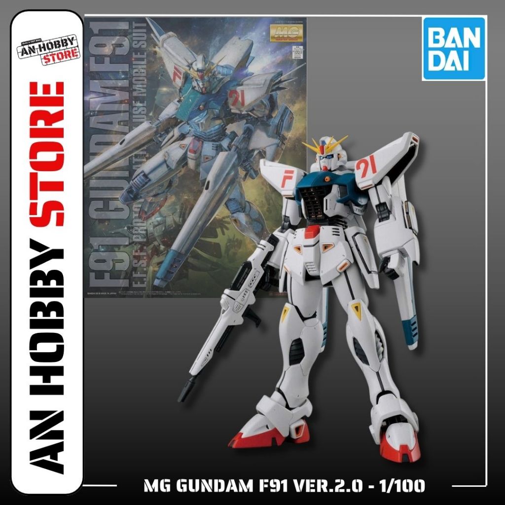 [HÀNG SẴN] BANDAI MÔ HÌNH LẮP RÁP MG 1/100 GUNDAM F91 Ver.2.0