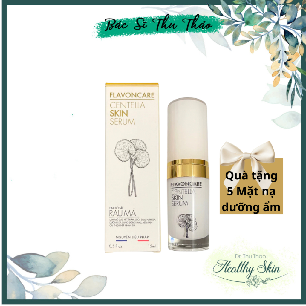 Tinh Chất Dưỡng Da Rau Má FLAVONCARE CENTELLA SKIN SERUM