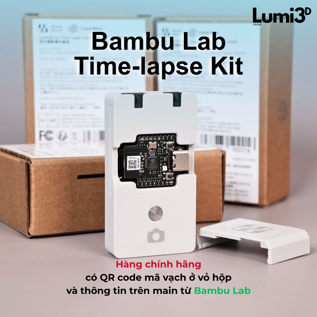 Bambu Lab CyberBrick Time-lapse Kit Chính Hãng - Bộ công cụ tua nhanh thời gian, phụ kiện máy in /A1