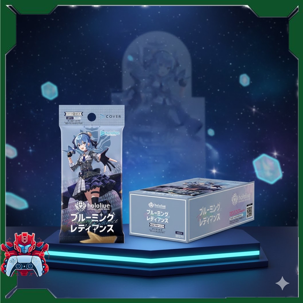 Thẻ Bài TCG Hololive OFFICIAL CARD GAME  - Booster Pack “Blooming Radiance” Vol.01 – Chính Hãng