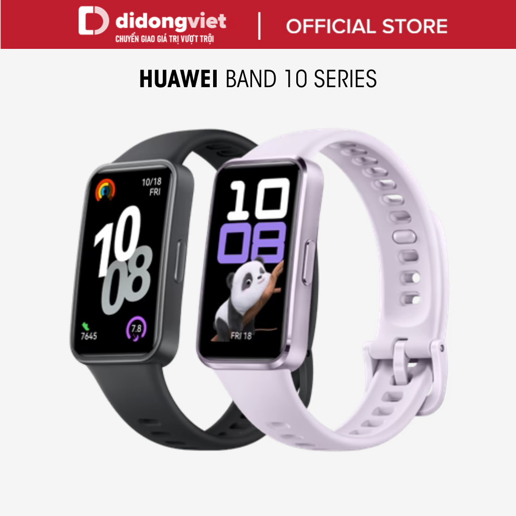 Vòng Đeo Tay Thông Minh HUAWEI Band 10 Series - Phân Tích Giấc Ngủ Chuyên Nghiệp Chính hãng