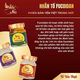 Yến hũ tiệt trùng vị Nhân Sâm (4gr tươi) - Yến Na