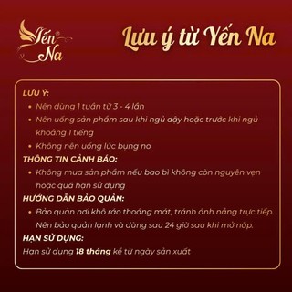 Yến hũ tiệt trùng vị Nhân Sâm (4gr tươi) - Yến Na