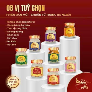 Yến hũ tiệt trùng vị Nhân Sâm (4gr tươi) - Yến Na