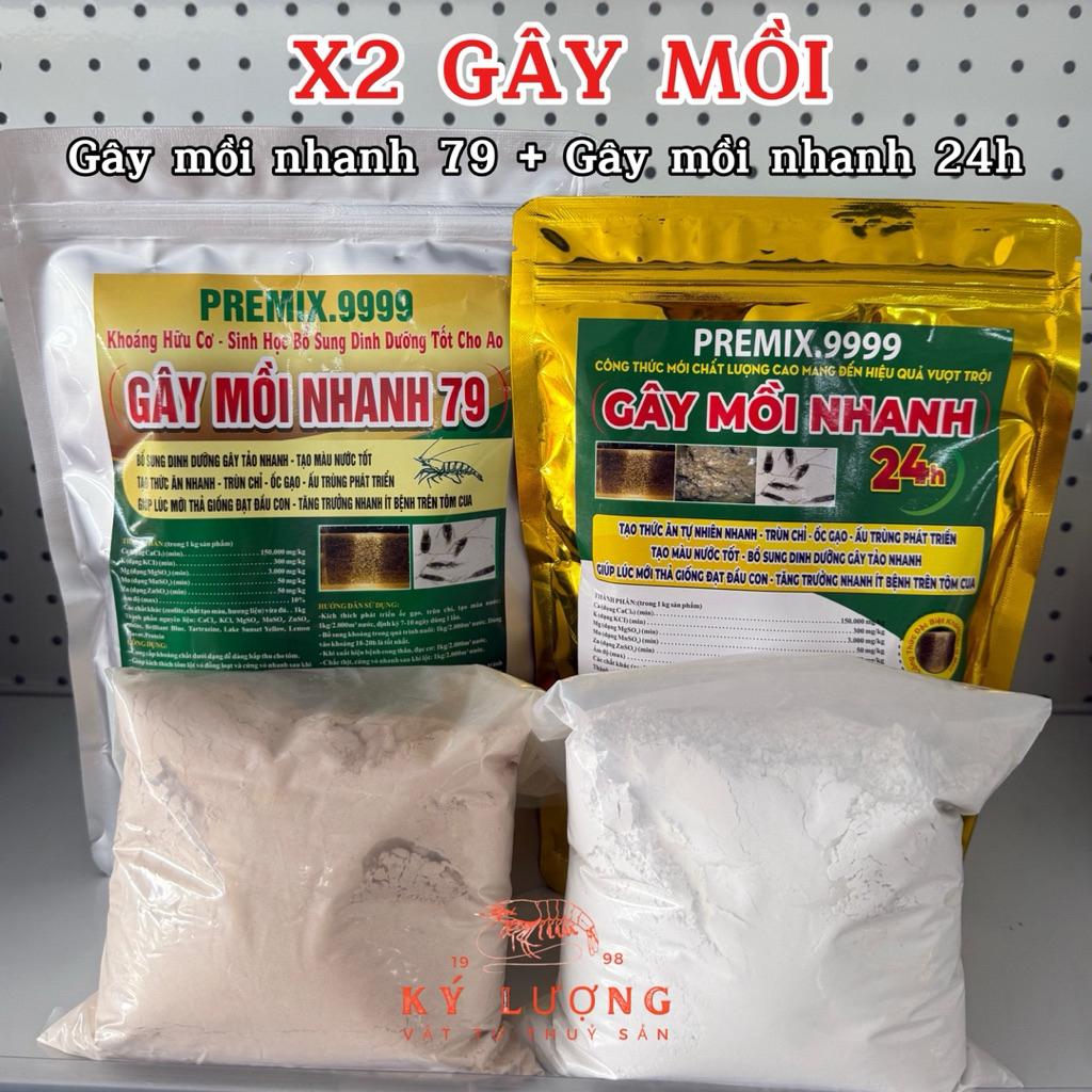 X2Gây mồi, Gây Mồi Nhanh 79 kết hợp Gây Mồi Nhanh 24h
