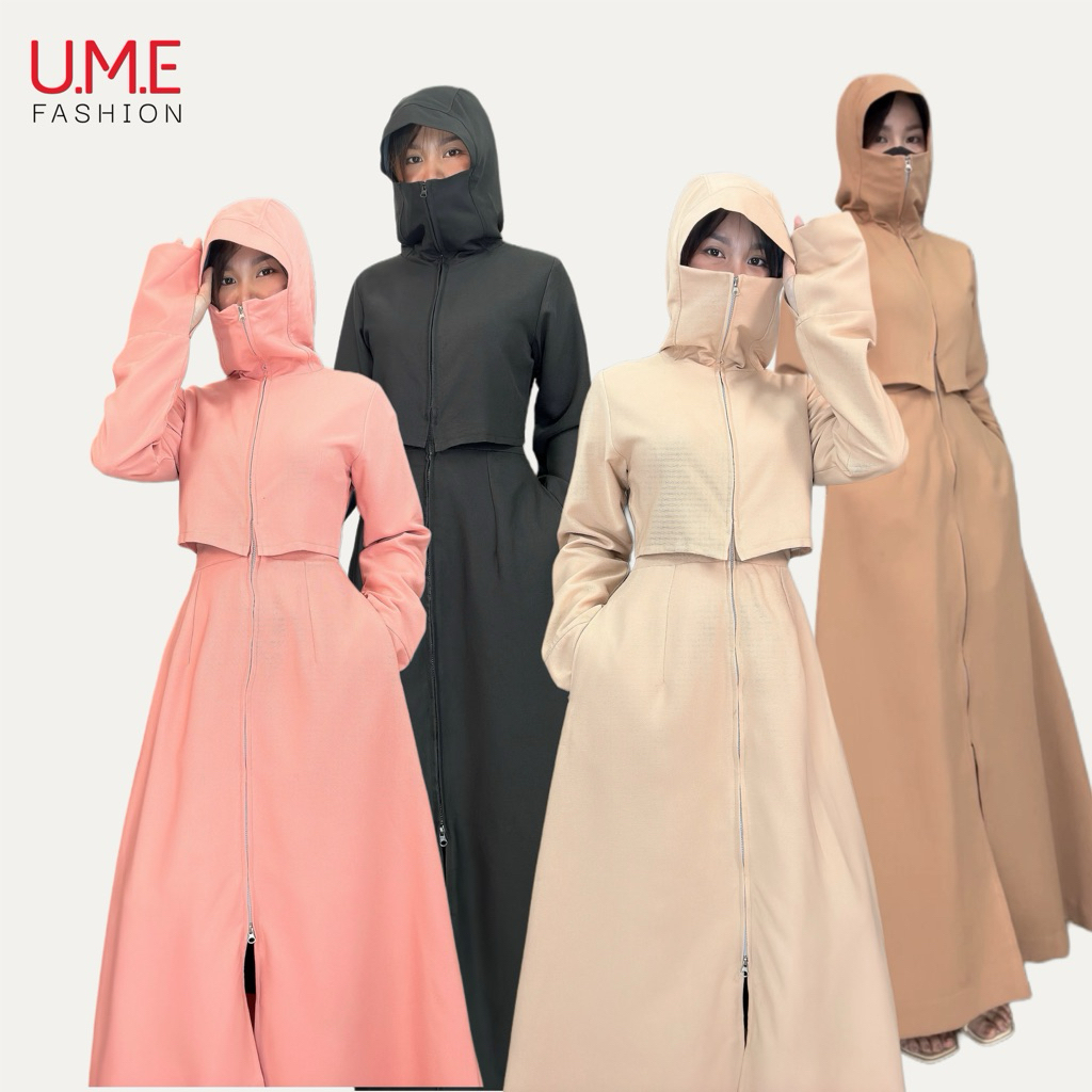 Áo khoác nữ chống nắng toàn thân croptop A