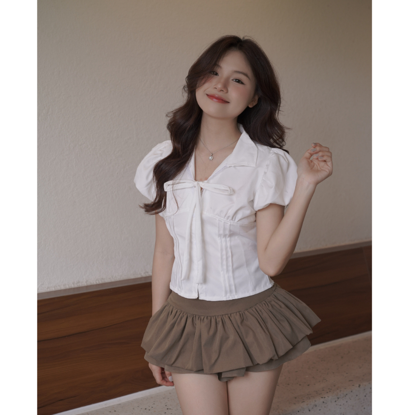 Chân Váy 2 Tầng SAIGONESE Lưng Chun Có Quần Bảo Hộ Kèm Dây Form Nữ Bồng Xòe - CV05SP | BigBuy360 - bigbuy360.vn