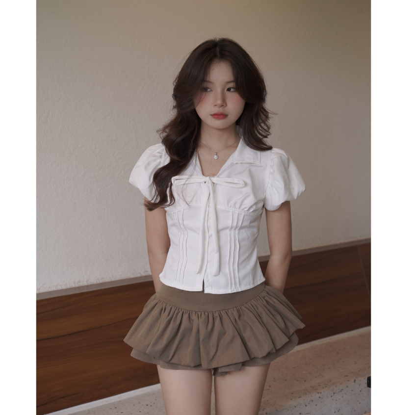 Chân Váy 2 Tầng SAIGONESE Lưng Chun Có Quần Bảo Hộ Kèm Dây Form Nữ Bồng Xòe - CV05SP | BigBuy360 - bigbuy360.vn