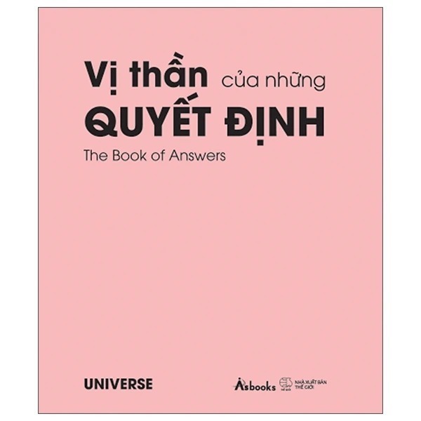 Sách - Vị Thần Của Những Quyết Định - The Book Of Answer (Bìa Đen) - AZ