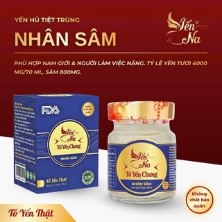 Yến hũ tiệt trùng vị Nhân Sâm (4gr tươi) - Yến Na