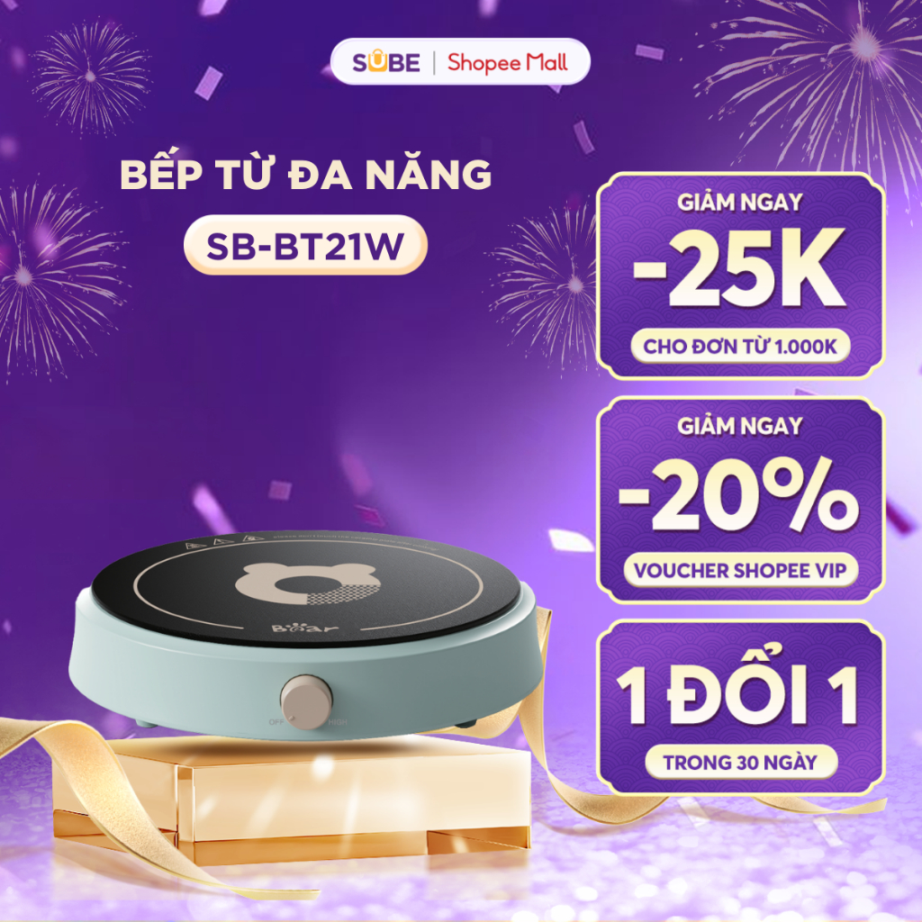 Bếp Từ Bear Bếp Điện Từ Bếp Điện Bếp Từ Đơn Bếp Điện Mini Bếp Điện Đa Năng Bếp Đa Năng 8 Mức Nhiệt -