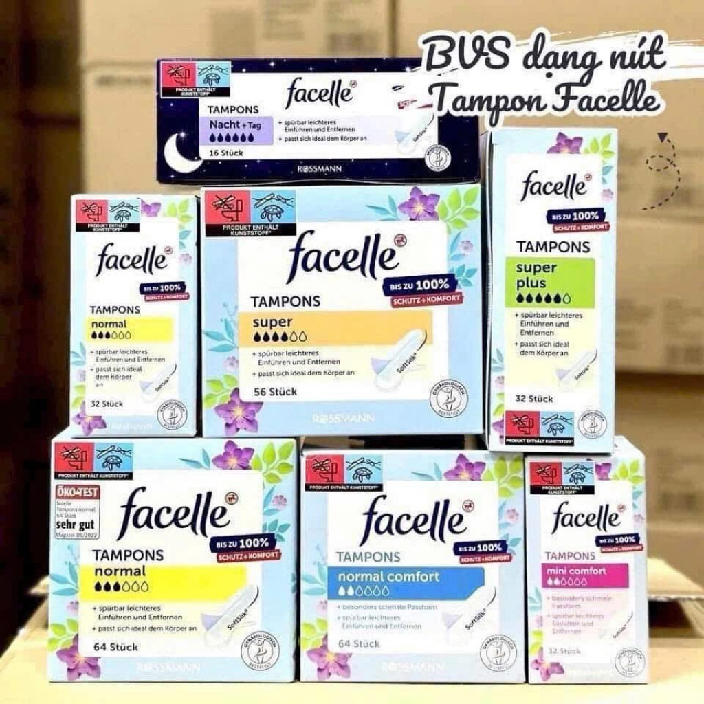 Băng vệ sinh tampons facelle