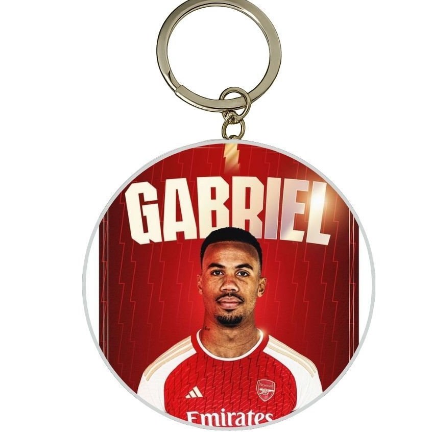 MÓC KHÓA THIẾC IN HÌNH GABRIEL MAGALHAES MẪU 1