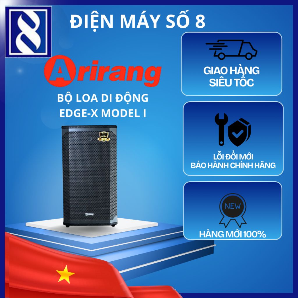 Điện Máy Số 8 | EDGE-X | Bộ loa di động EDGE-X Model I - Chính Hãng