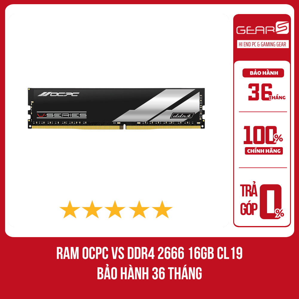 [FULL VAT] RAM OCPC VS DDR4 2666 16GB CL19 - Bảo hành 36 Tháng