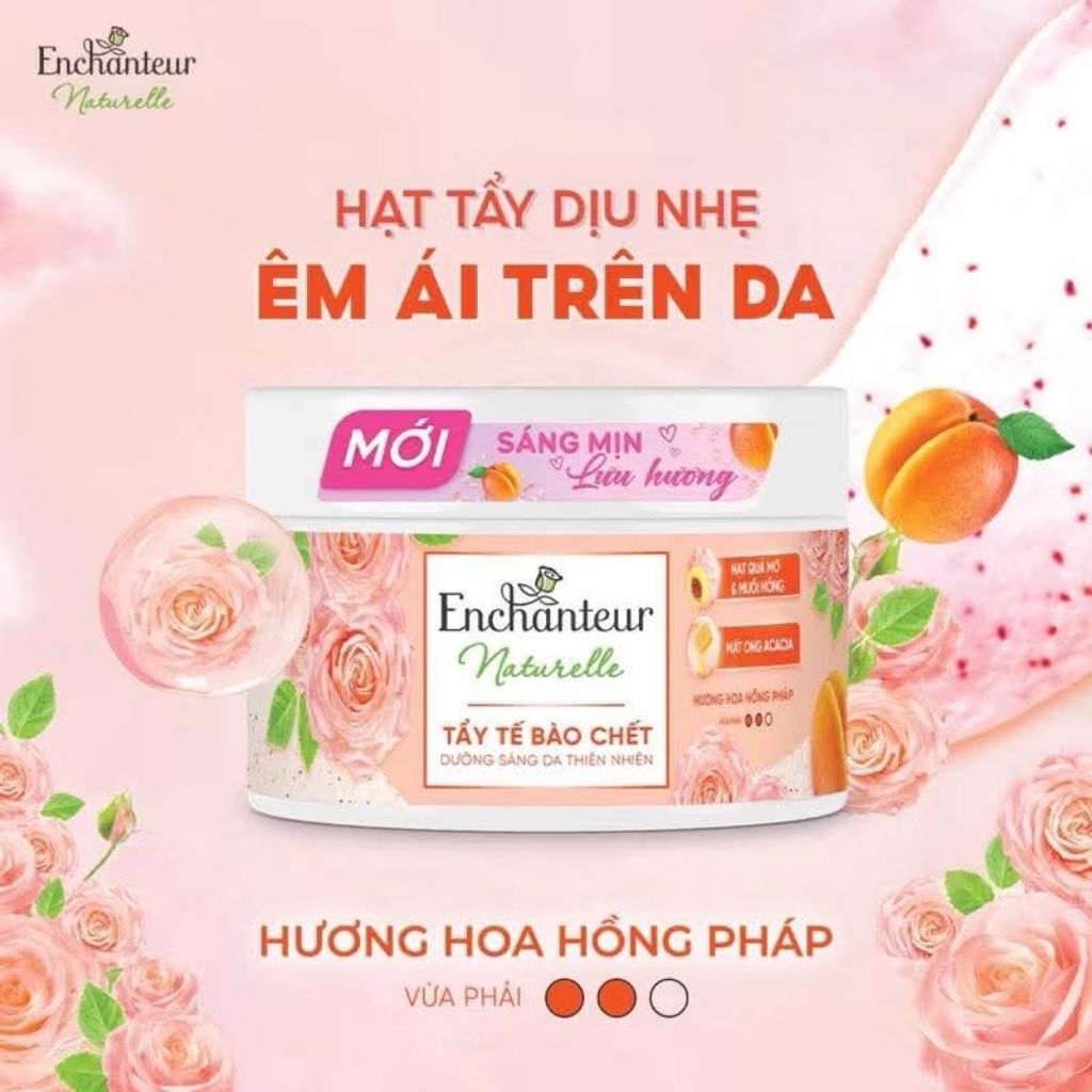 Tẩy Tế Bào Chết Enchanteur Hương Hoa Hủ 50gr