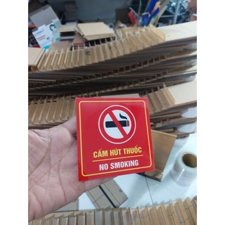 BẢNG MICA  NO SMOKING 0k