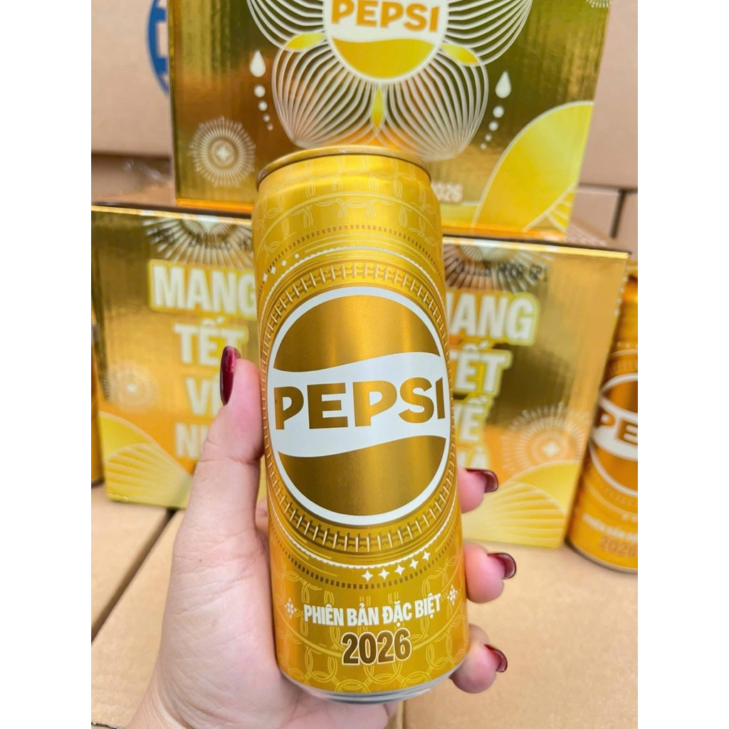1 Lon Pepsi Vàng Phiên Bản Giới Hạn Xuân 2026