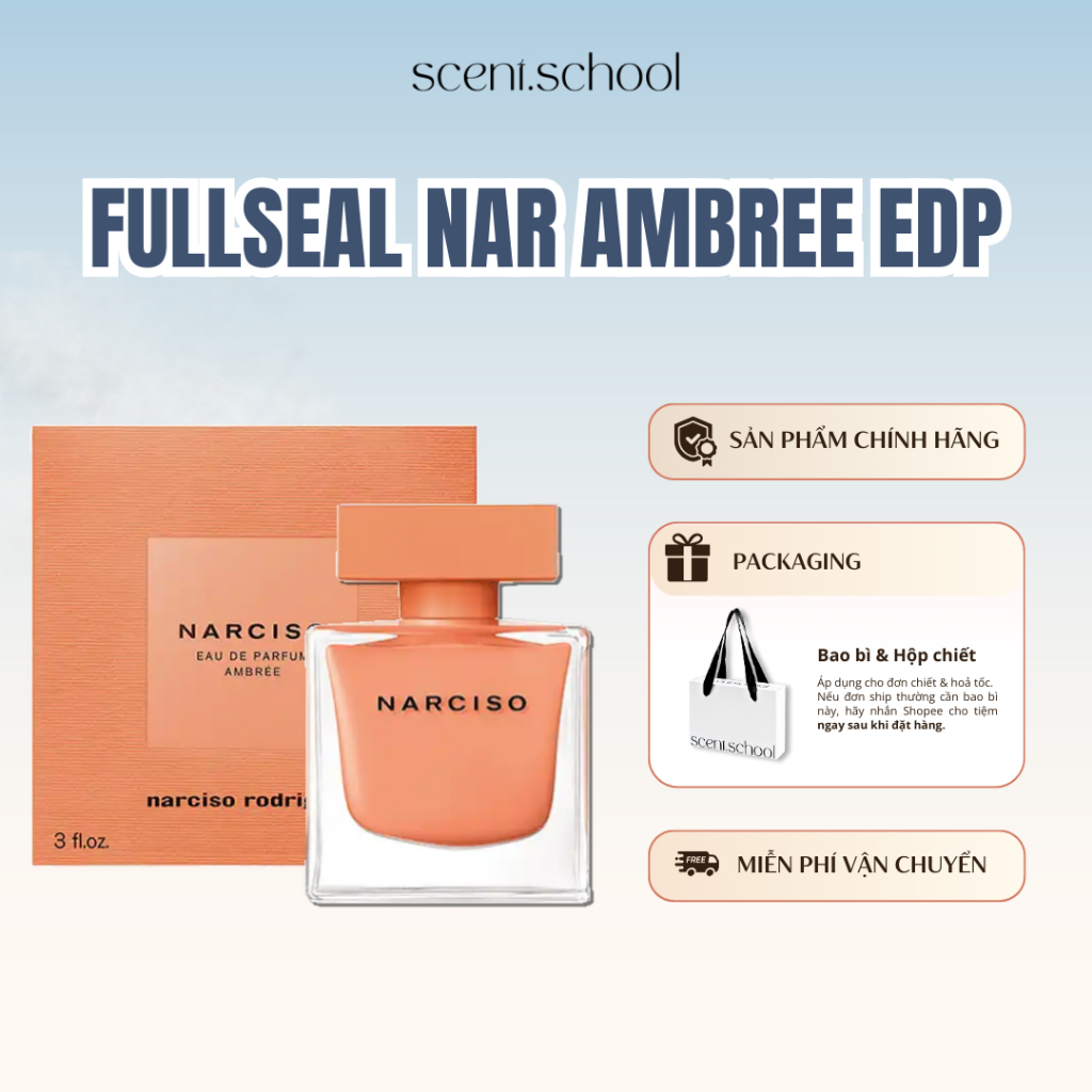 Nước hoa Fullseal Narciso Ambree EDP | Nước hoa NỮ | Scent.school Perfum