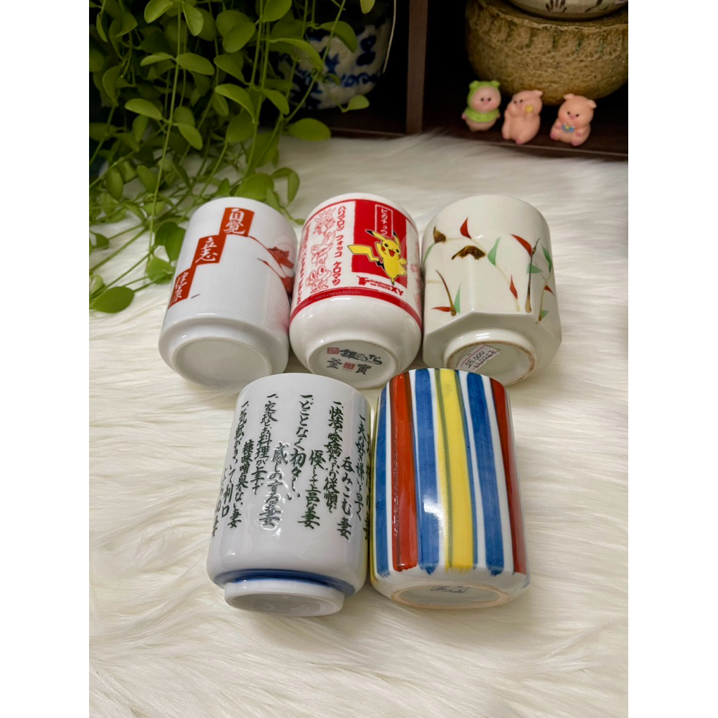 HANA HOUSE-Ly uống nước Gốm Nhật 200ml - cốc uống trà/cafe/matcha/uống rượu/trồng sen- gốm Nhật 2han