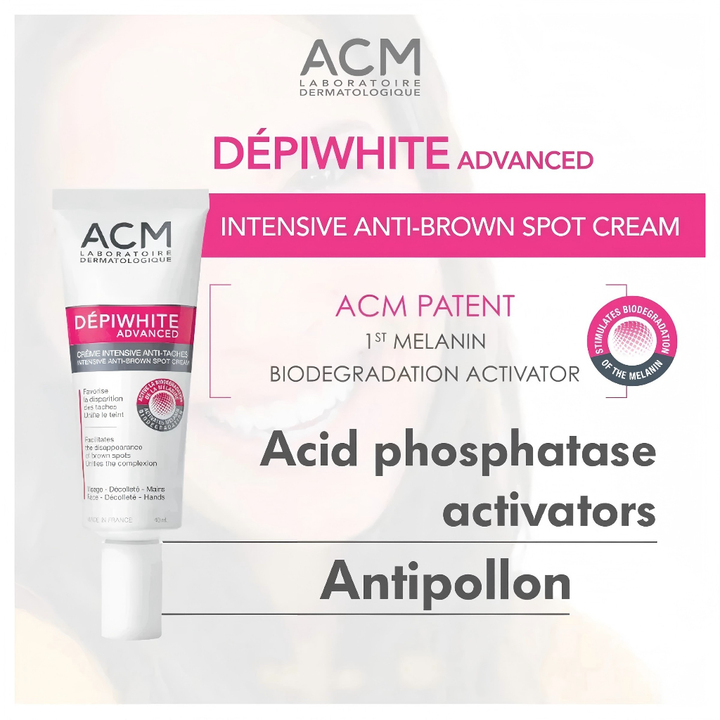 ACM Depiwhite Advanced Intensive Anti Spot Cream 40ml Kem dưỡng làm mờ và giảm đốm nâu tàn nhang