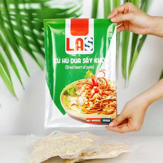 1KG Củ Hũ Dừa Khô sấy lạnh – Gói hút chân không, gọn gàng 200g, 500g | LAS