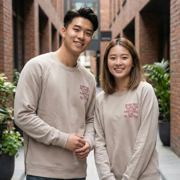 [GÓC PASS ĐỒ] Sweater 21ST URBAN - Unisex, Dáng Raglan-size M