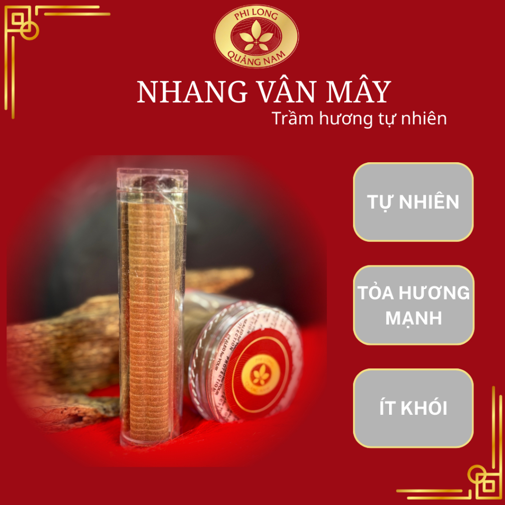 Nhang Vân Mây Mini Phi Long | Nhang Vân Ít Khói | Nhang Vân Tự Nhiên | Nhang Phi Long