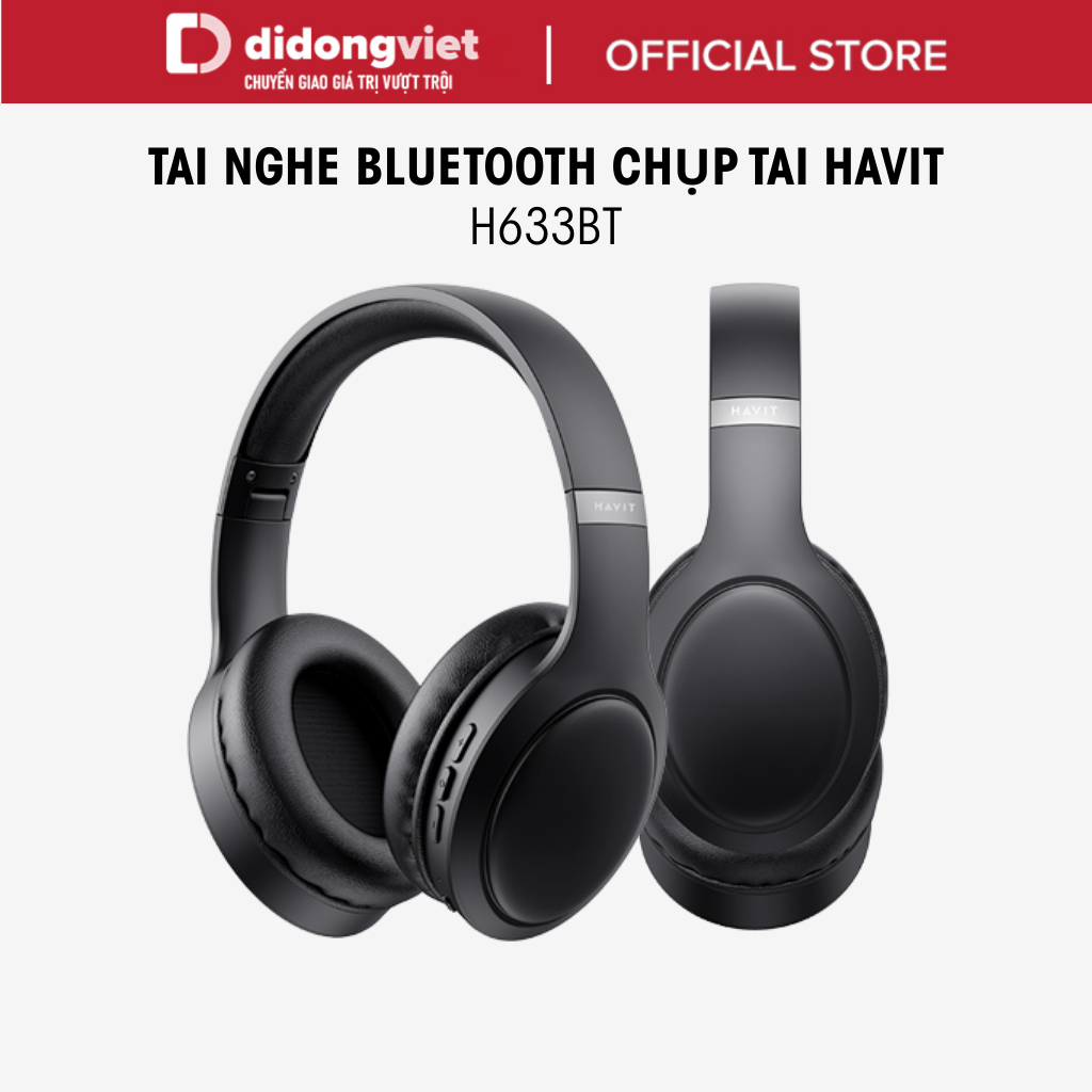 Tai nghe Bluetooth chụp tai Havit H633BT