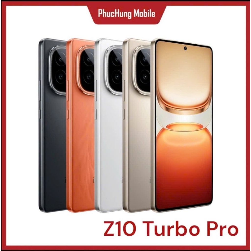 Điện thoại Vivo iQoo Z10 Turbo Pro, Chip Snapdragon 8s Gen 4, Pin 7.000 mAh, sạc nhanh 120W