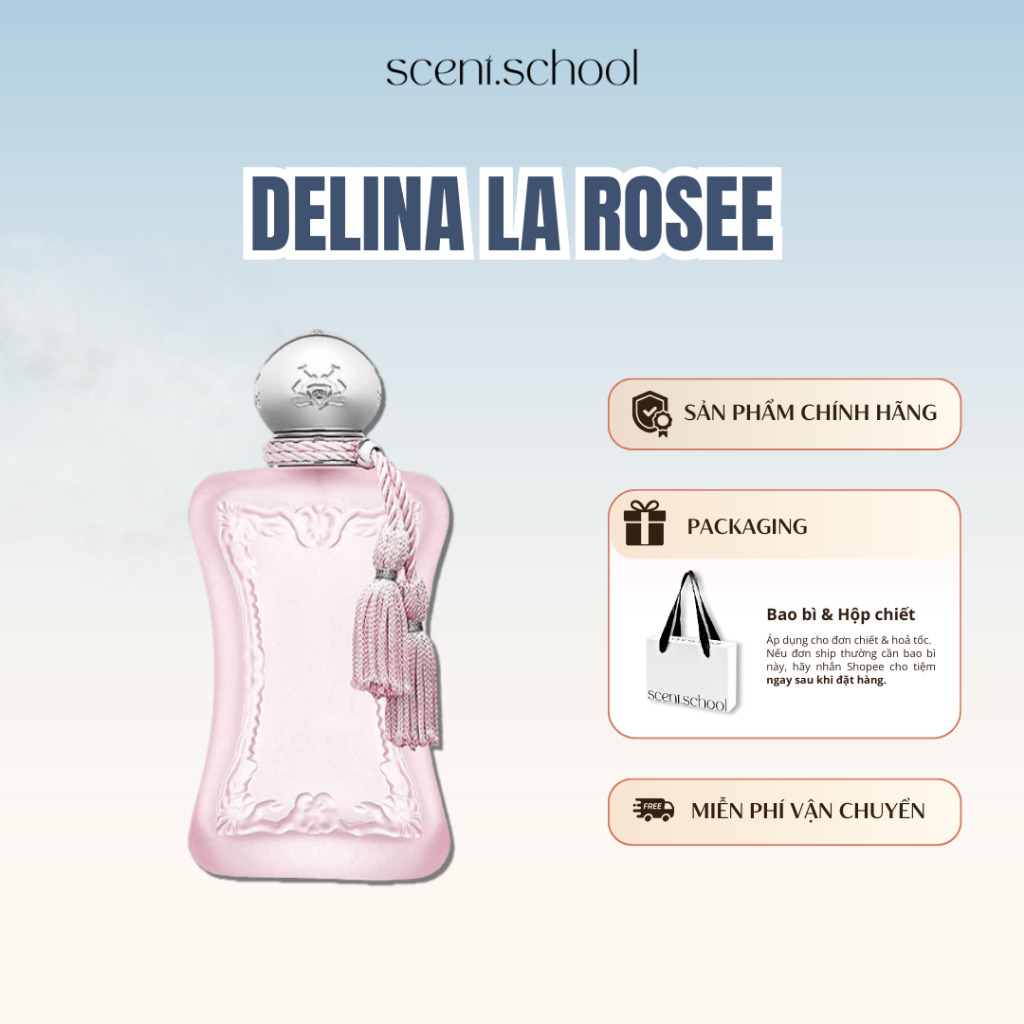 Nước hoa Fullseal Delina La Rosee | Nước hoa Nữ | Scent.school Perfume