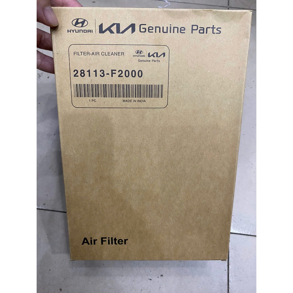 Lọc gió động cơ  Santafe, Elantra, Tucson, Cerato, Avante, Sportage /  28113 - F2000