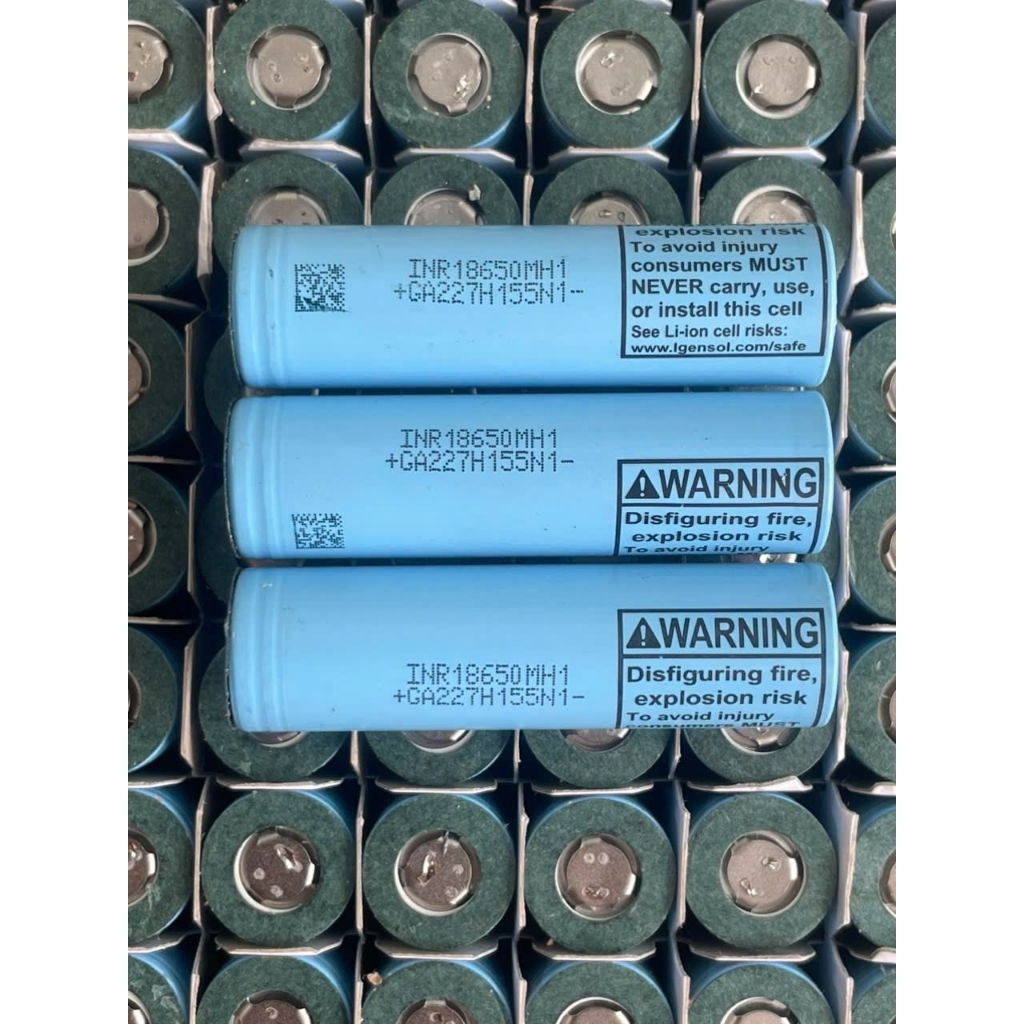 🔋🔋Pin 18650 LG MH1 tháo khối nội trở 30-32 xả 10a