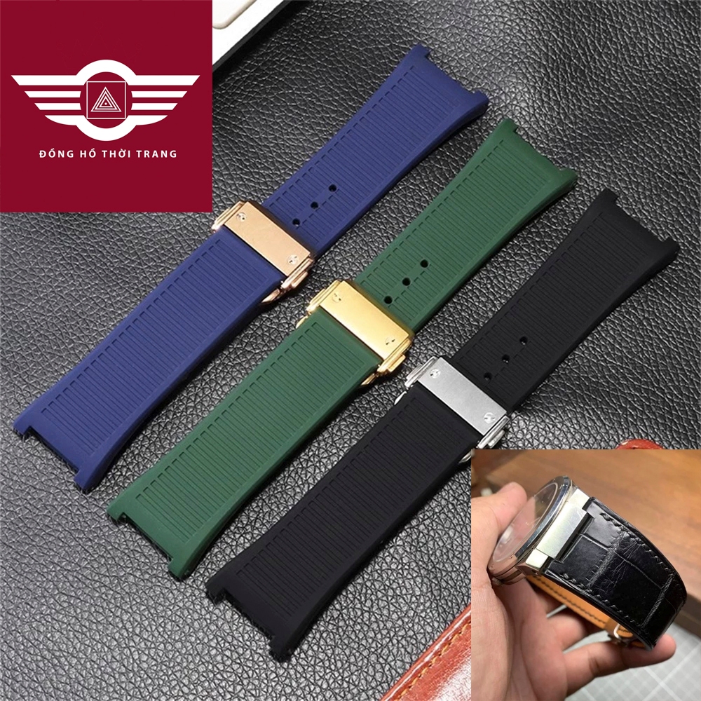 Dây Cao Su Đồng Hồ Ferragamo F80 nam, dây đồng hồ f80 nữ , dây đồng hồ nam da bò, dây epson cao cấp