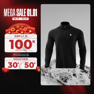  Áo thể thao dài tay Redikick  All-Free Zip Shirts chơi Bóng Rổ Pickleball Gym Chạy Bộ Tennis 